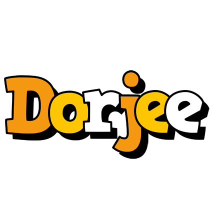 Dorjee cartoon logo