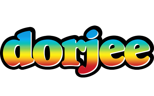 Dorjee color logo