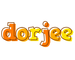 Dorjee desert logo