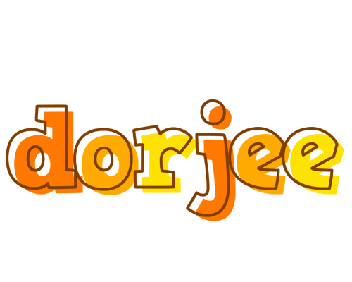 Dorjee desert logo