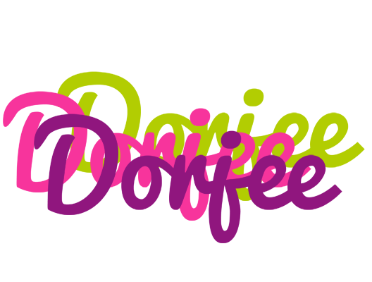 Dorjee flowers logo