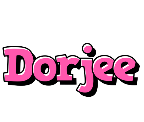 Dorjee girlish logo