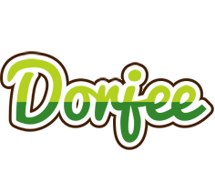 Dorjee golfing logo