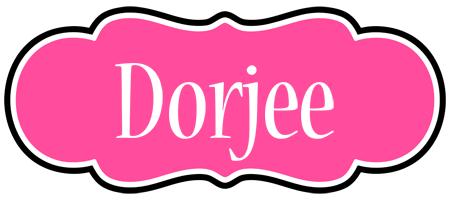 Dorjee invitation logo