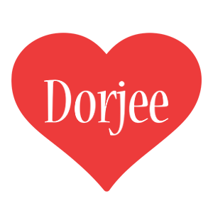 Dorjee love logo