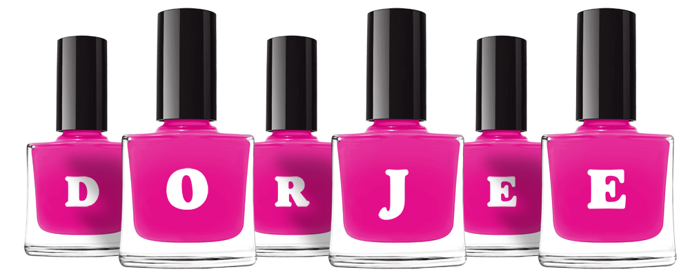 Dorjee nails logo