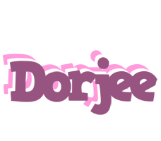 Dorjee relaxing logo