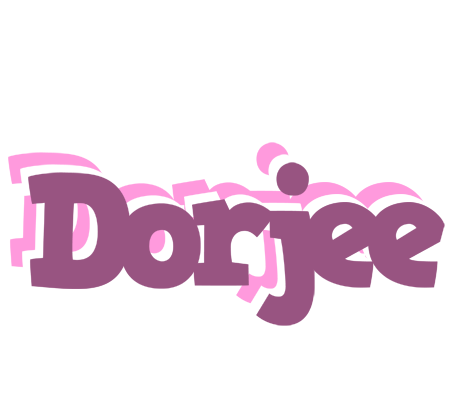 Dorjee relaxing logo