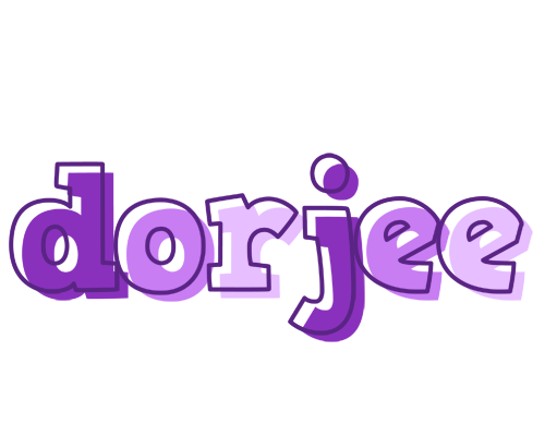 Dorjee sensual logo