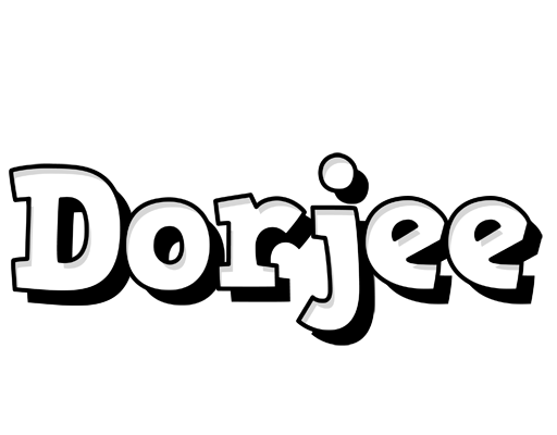 Dorjee snowing logo
