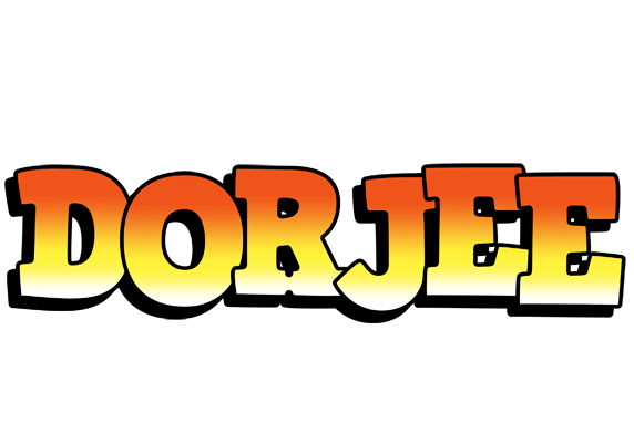 Dorjee sunset logo