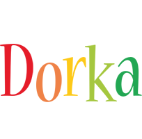 Dorka birthday logo