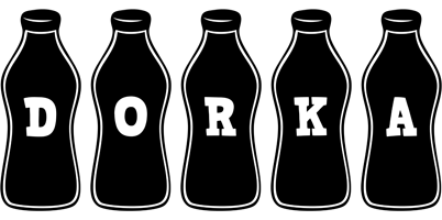 Dorka bottle logo