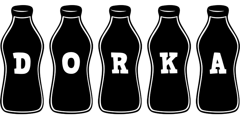 Dorka bottle logo