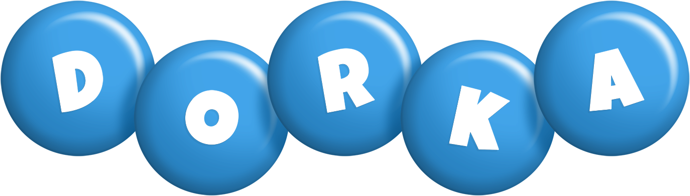 Dorka candy-blue logo