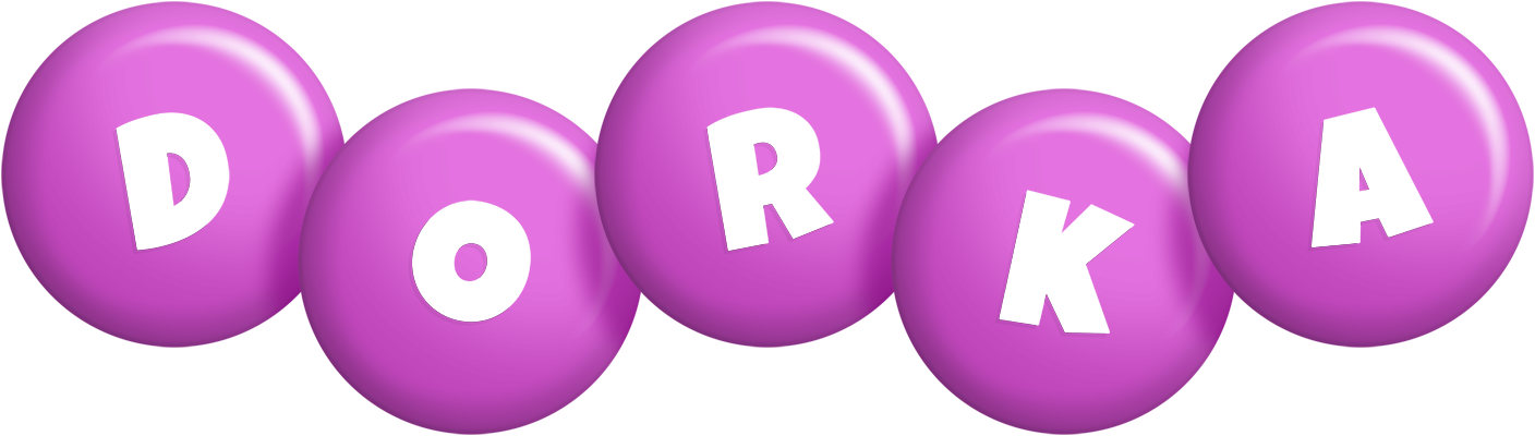 Dorka candy-purple logo