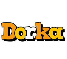 Dorka cartoon logo