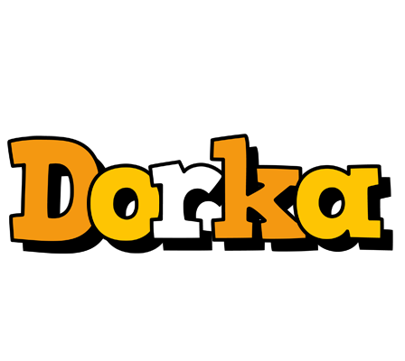 Dorka cartoon logo