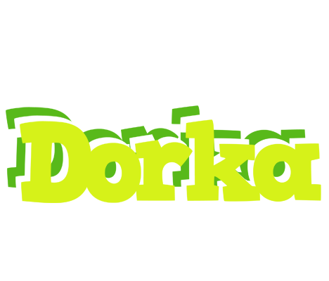 Dorka citrus logo