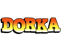 Dorka sunset logo