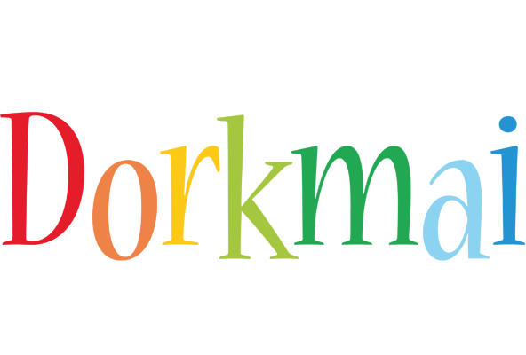 Dorkmai birthday logo