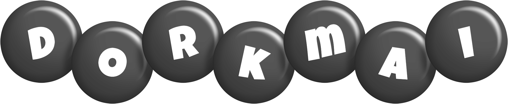 Dorkmai candy-black logo