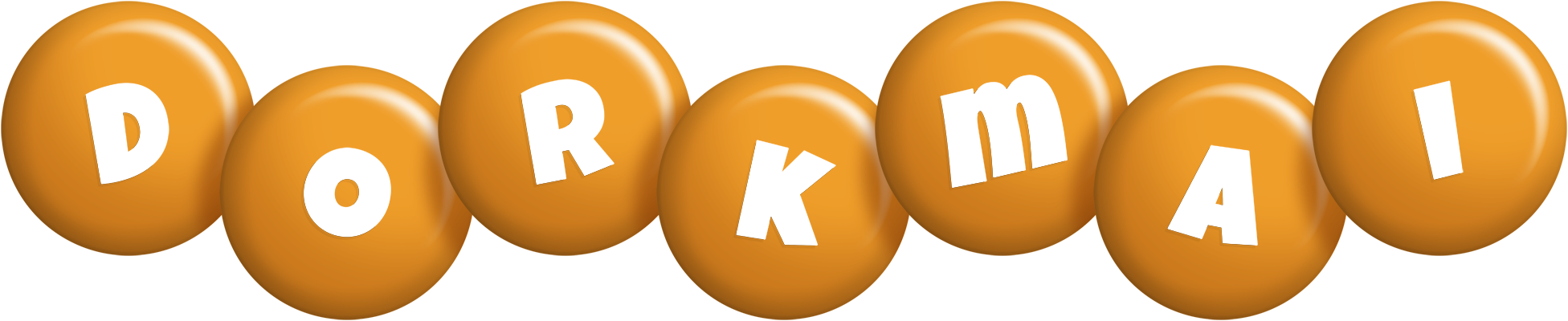 Dorkmai candy-orange logo
