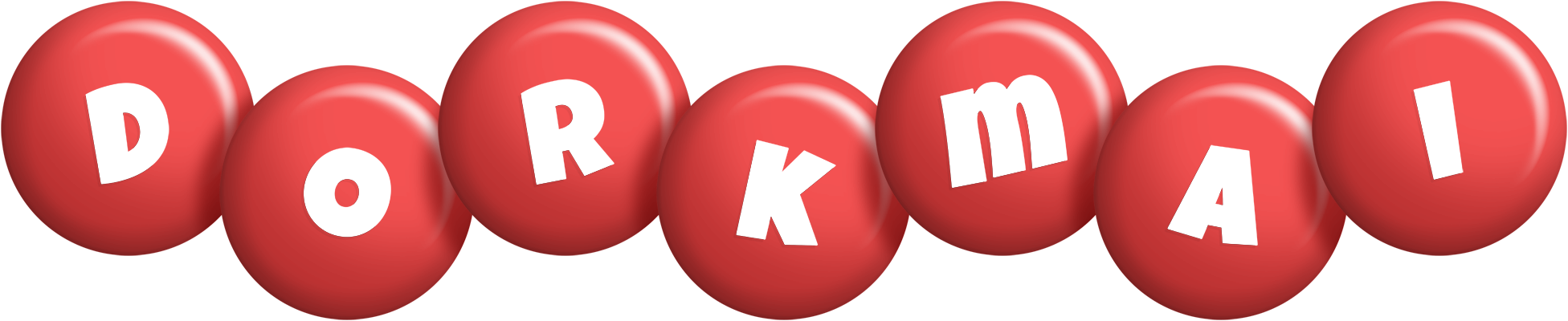 Dorkmai candy-red logo