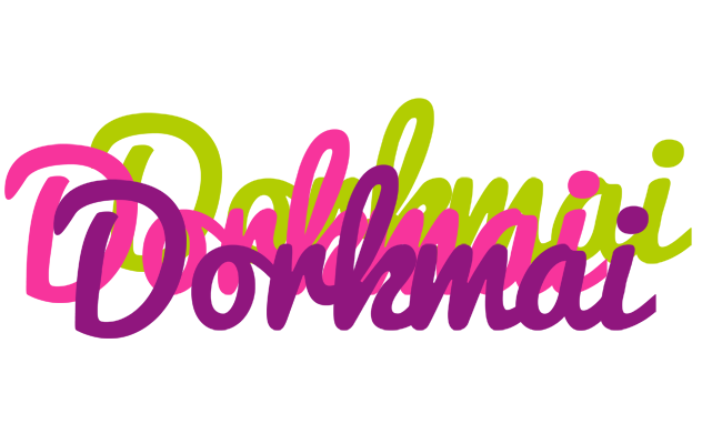 Dorkmai flowers logo