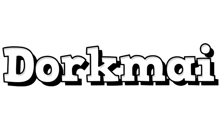 Dorkmai snowing logo
