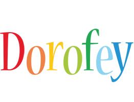 Dorofey birthday logo