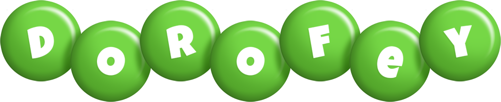 Dorofey candy-green logo