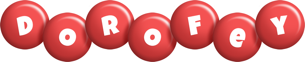 Dorofey candy-red logo