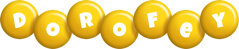 Dorofey candy-yellow logo