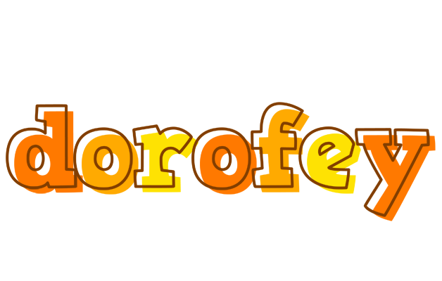 Dorofey desert logo