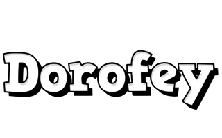 Dorofey snowing logo