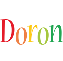 Doron birthday logo