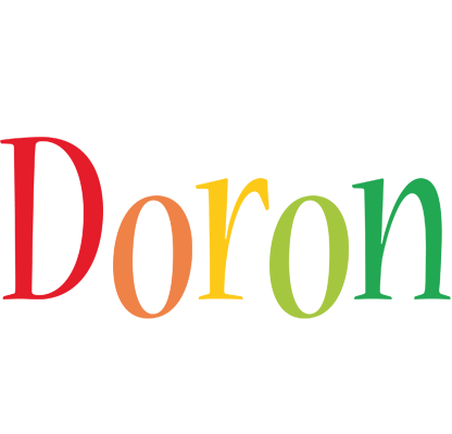 Doron birthday logo