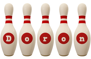 Doron bowling-pin logo