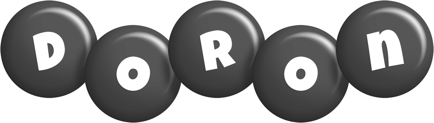 Doron candy-black logo