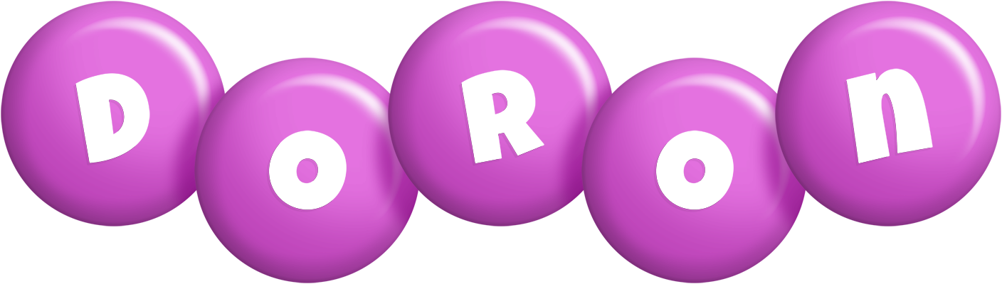 Doron candy-purple logo