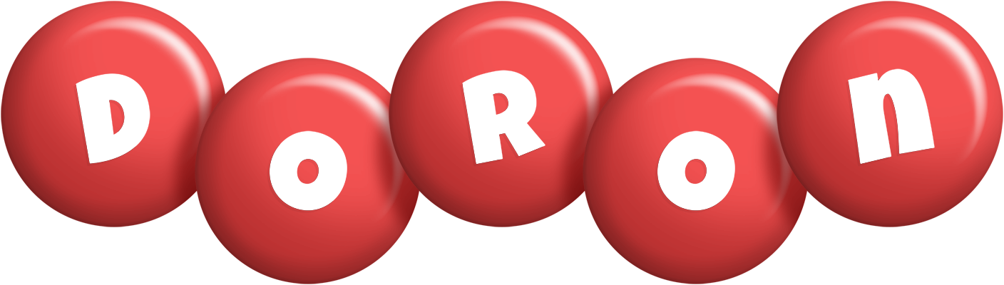 Doron candy-red logo