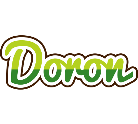 Doron golfing logo