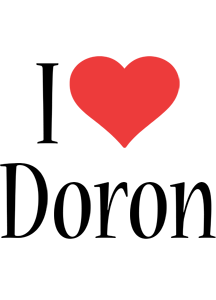 Doron i-love logo