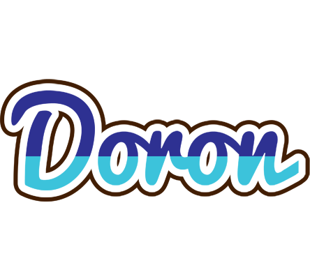 Doron raining logo