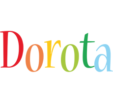 Dorota birthday logo