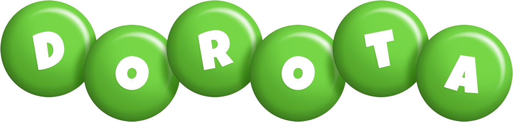 Dorota candy-green logo
