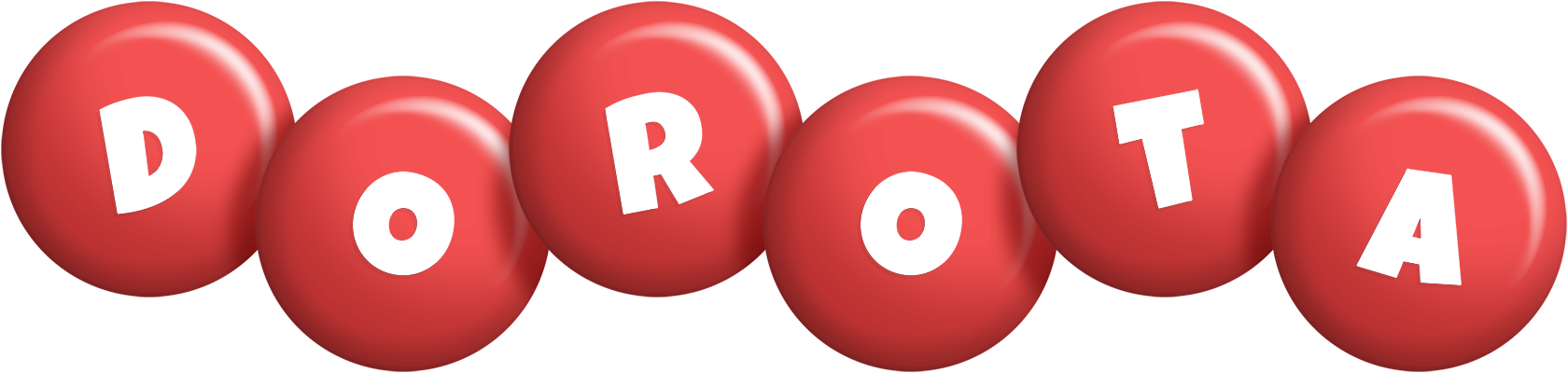 Dorota candy-red logo