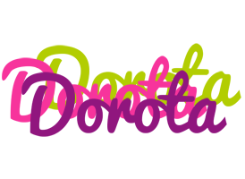 Dorota flowers logo