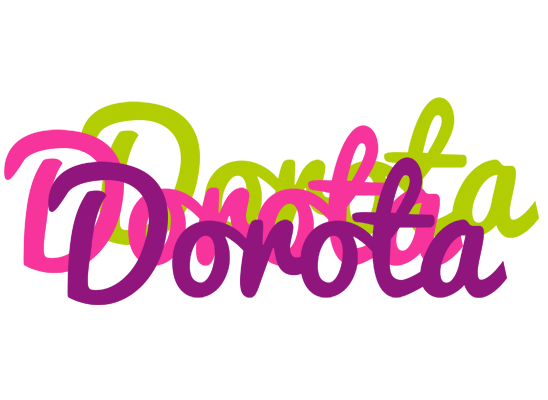 Dorota flowers logo
